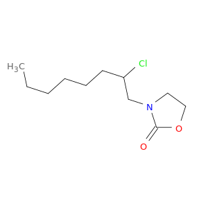 2-Oxazolidinone, 3-(2-chlorooctyl)-