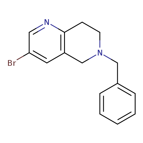 6 - 苄基-3 - 溴-5,6,7,8 - 四氢-1,6 - 萘啶