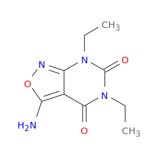 3-Amino-5,7-diethylisoxazolo[3,4-d]pyrimidine-4,6(5H,7H)-dione