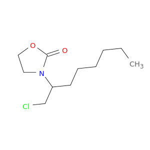 2-Oxazolidinone, 3-[1-(chloromethyl)heptyl]-