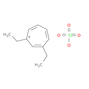 Cycloheptatrienylium, 1,3-diethyl-, perchlorate