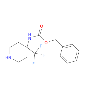 benzyl N-[4-(trifluoromethyl)piperidin-4-yl]carbamate