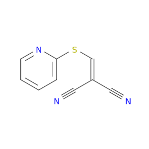 Propanedinitrile, [(2-pyridinylthio)methylene]-