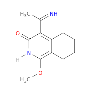 3(2H)-Isoquinolinone, 5,6,7,8-tetrahydro-4-(1-iminoethyl)-1-methoxy-