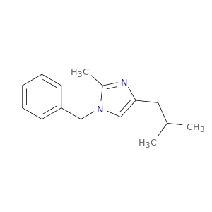 1H-Imidazole, 2-methyl-4-(2-methylpropyl)-1-(phenylmethyl)-