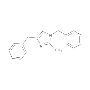1H-Imidazole, 2-methyl-1,4-bis(phenylmethyl)-