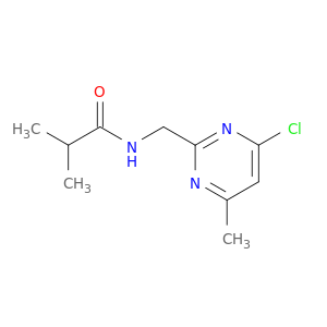 Propanamide, N-[(4-chloro-6-methyl-2-pyrimidinyl)methyl]-2-methyl-