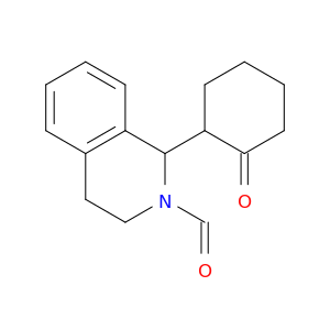2(1H)-Isoquinolinecarboxaldehyde, 3,4-dihydro-1-(2-oxocyclohexyl)-