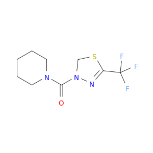 Piperidine, 1-[[5-(trifluoromethyl)-1,3,4-thiadiazol-3(2H)-yl]carbonyl]-