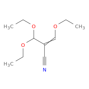2-Propenenitrile, 2-(diethoxymethyl)-3-ethoxy-
