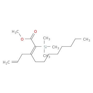 2-Undecenoic acid, 3-(2-propenyl)-2-(trimethylsilyl)-, methyl ester, (Z)-