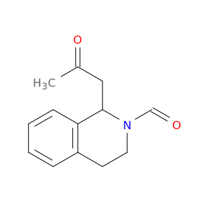 2(1H)-Isoquinolinecarboxaldehyde, 3,4-dihydro-1-(2-oxopropyl)-