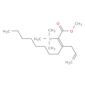 2-Undecenoic acid, 3-(2-propenyl)-2-(trimethylsilyl)-, methyl ester, (E)-