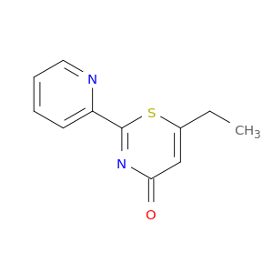 4H-1,3-Thiazin-4-one, 6-ethyl-2-(2-pyridinyl)-