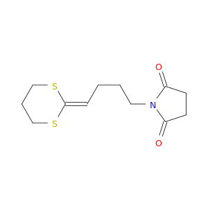 2,5-Pyrrolidinedione, 1-[4-(1,3-dithian-2-ylidene)butyl]-