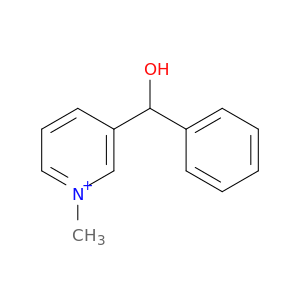 Pyridinium, 3-(hydroxyphenylmethyl)-1-methyl-