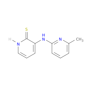 2(1H)-Pyridinethione, 3-[(6-methyl-2-pyridinyl)amino]-
