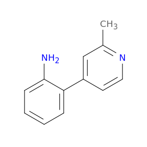 Benzenamine, 2-(2-methyl-4-pyridinyl)-