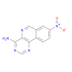 Pyrimido[5,4-c]isoquinolin-4-amine, 8-nitro-