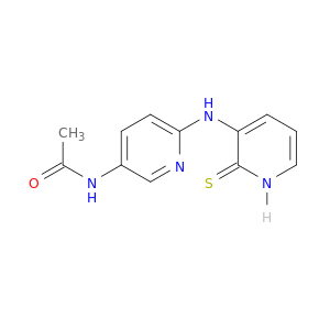 Acetamide, N-[6-[(1,2-dihydro-2-thioxo-3-pyridinyl)amino]-3-pyridinyl]-