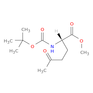 methyl 2-[(2-methylpropan-2-yl)oxycarbonylamino]-5-oxohexanoate