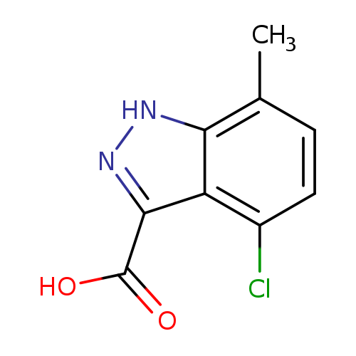 4-氯-7-甲基-1H-吲唑-3-羧酸