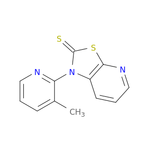 Thiazolo[5,4-b]pyridine-2(1H)-thione, 1-(3-methyl-2-pyridinyl)-