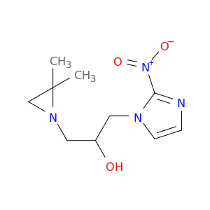 alpha-((2,2-Dimethyl-1-aziridinyl)methyl)-2-nitro-1H-imidazole-1-ethanol