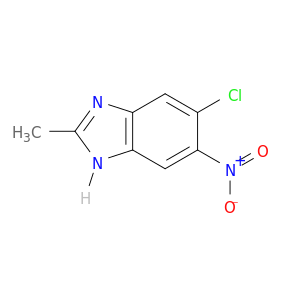 1H-Benzimidazole, 5-chloro-2-methyl-6-nitro-