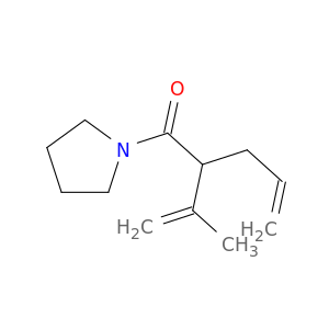Pyrrolidine, 1-[2-(1-methylethenyl)-1-oxo-4-pentenyl]-
