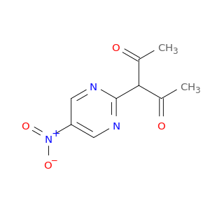 2,4-Pentanedione, 3-(5-nitro-2-pyrimidinyl)-