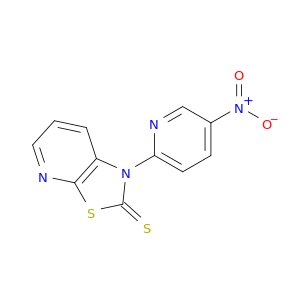 Thiazolo[5,4-b]pyridine-2(1H)-thione, 1-(5-nitro-2-pyridinyl)-