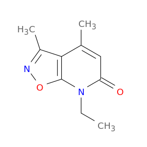 Isoxazolo[5,4-b]pyridin-6(7H)-one, 7-ethyl-3,4-dimethyl-