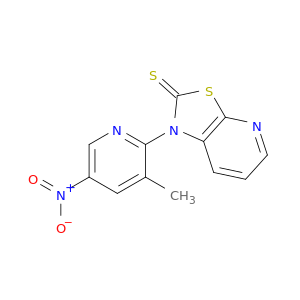 Thiazolo[5,4-b]pyridine-2(1H)-thione, 1-(3-methyl-5-nitro-2-pyridinyl)-