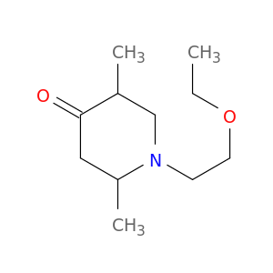 4-Piperidinone, 1-(2-ethoxyethyl)-2,5-dimethyl-
