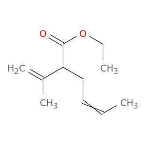 4-Hexenoic acid, 2-(1-methylethenyl)-, ethyl ester