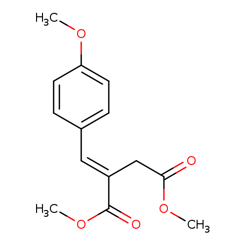 Butanedioic acid, [(4-methoxyphenyl)methylene]-, dimethyl ester, (E)-