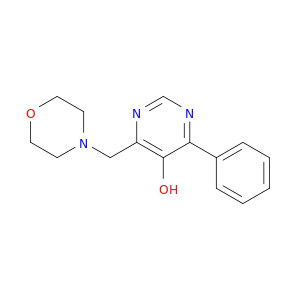 4-(Morpholinomethyl)-6-phenylpyrimidin-5-ol