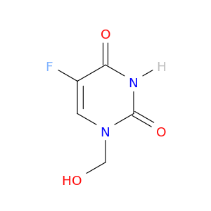 2,4(1H,3H)-Pyrimidinedione, 5-fluoro-1-(hydroxymethyl)-