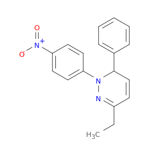 Pyridazine, 3-ethyl-1,6-dihydro-1-(4-nitrophenyl)-6-phenyl-