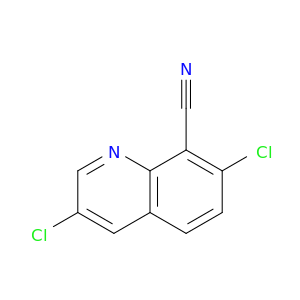 8-Quinolinecarbonitrile, 3,7-dichloro-