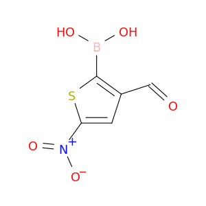 3-FORMYL-5-NITRO-2-THIOPHENEBORONIC ACID