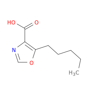 4-Oxazolecarboxylic acid, 5-pentyl-