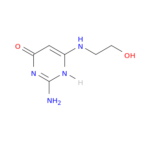 4(3H)-Pyrimidinone,2-amino-6-[(2-hydroxyethyl)amino]-