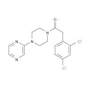 Piperazine, 1-[(2,4-dichlorophenyl)acetyl]-4-pyrazinyl-