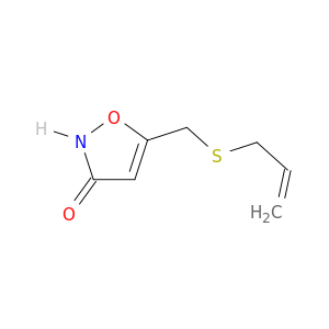 3(2H)-Isoxazolone, 5-[(2-propenylthio)methyl]-