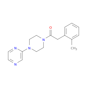 Piperazine, 1-[(2-methylphenyl)acetyl]-4-pyrazinyl-