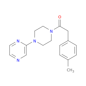 Piperazine, 1-[(4-methylphenyl)acetyl]-4-pyrazinyl-