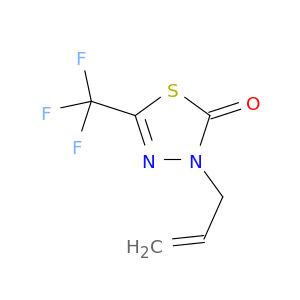 1,3,4-Thiadiazol-2(3H)-one, 3-(2-propenyl)-5-(trifluoromethyl)-