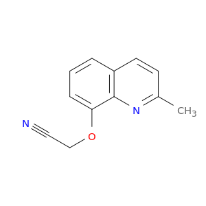 Acetonitrile, [(2-methyl-8-quinolinyl)oxy]-